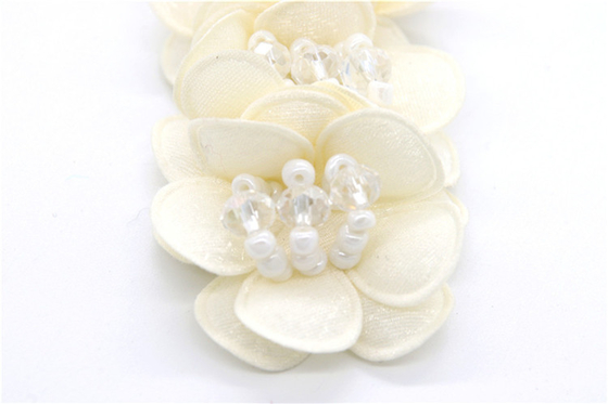 Handgemachte Accessoires Handgemachte Blumen/Hochzeitsschuh Dekorativ Spitze Satin schwarz,weiß,rot, dunkelblau