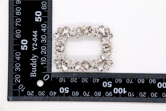 Schuhschnalle Schuhclips Strasssteine Schuhclips Zinklegierung, Kupfer Gun, Nickel, Gold