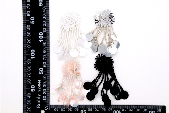 Handgefertigte Perlen, handgefertigte Schleife Hochwertige Imitationsperlen, Glassperlen-Schuhdekoration / Modische Schuhaccessoires