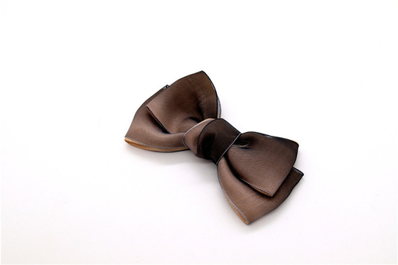 Schuhblume mit farbigem Schleifenband, handgefertigte Schuhverzierungen und Blumen Fadenband Beige, Weiß, Schwarz, Rot, Blau