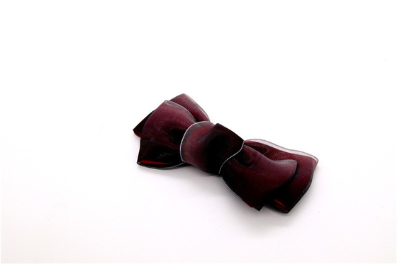 Schuhblume mit farbigem Schleifenband, handgefertigte Schuhverzierungen und Blumen Fadenband Beige, Weiß, Schwarz, Rot, Blau