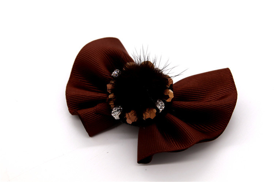 Schuhblume mit farbigem Schleifenband, handgefertigte Schuhverzierungen und Blumen Fadenband Beige, Weiß, Schwarz, Rot, Blau