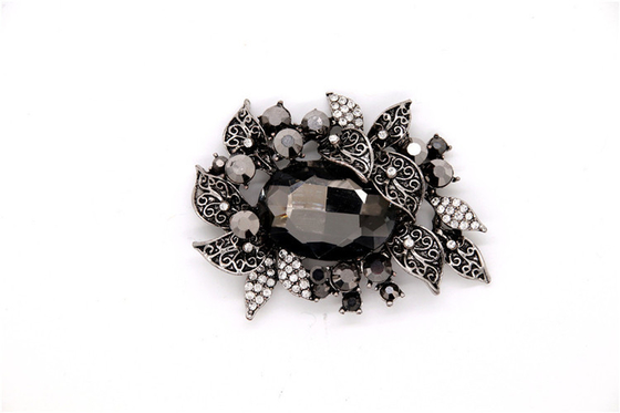 Schöne Vintage Schuhklemmen Farbreiche Hochwertige Strass SGS-Zulassung