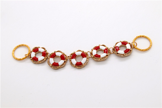 Handgeschweißte Schnalle Kette von Hardware,Damen-Sandalenkette Kupfer/Eisenpistole/Nickel/Gold