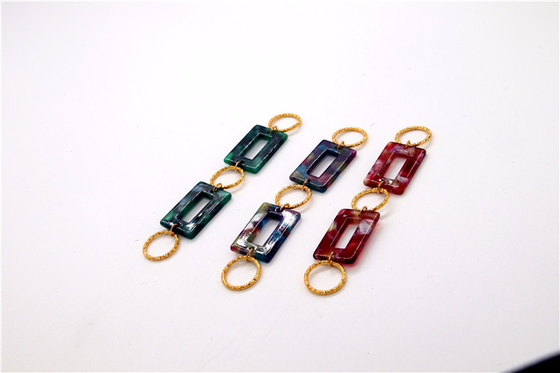 Handgeschweißte Schnalle Kette von Hardware,Damen-Sandalenkette Kupfer/Eisenpistole/Nickel/Gold