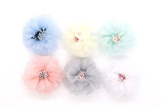Handgefertigte Mädchen Schuhschnürsenkel Blumen für Schuhe / Haare / Kopfband SGS zertifiziert