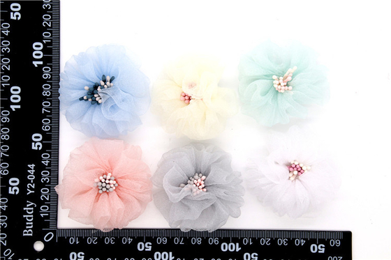 Handgefertigte Mädchen Schuhschnürsenkel Blumen für Schuhe / Haare / Kopfband SGS zertifiziert