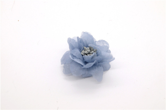 Mädchen Chiffon-Blumen Schuhklammern/Nähen Perlen Handgefertigt Blumengarn, Spitze, Chiffon Grau,schwarz,weiß,rot,blau