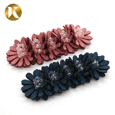 Kunsthandwerk Chrysanthemum Kristall Schuhschnallen mit SGS-Zertifizierung