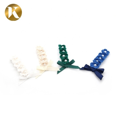 Mode Handgefertigte Schuhe Blumenaccessoires Schmetterlingsknoten mit kundenspezifischem Service