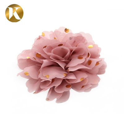 Zusammengestellte Populäre Schuhe Schnürsenkel Blumen 85*85mm Baumwolle / Polyester / Chiffon Material