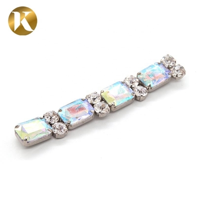 Promotion Mode Schmuck Strass Schuhschnallen 105mm*15mm Größe