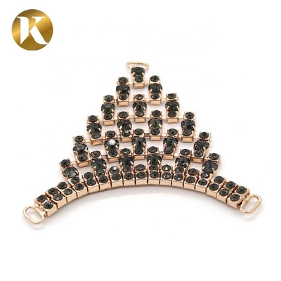 Bekannte Metall Schuhschnallenkette 95mm*75mm mit Hangplatte