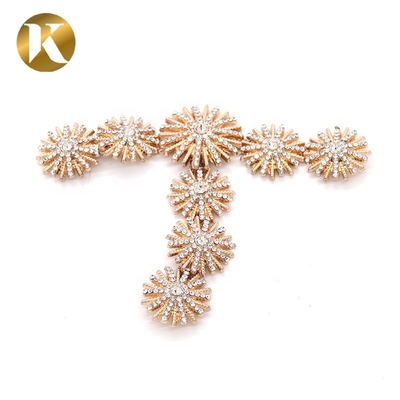 T-Form Strass-Frauen Metall Schuhschnallen mit Mode-Aussehen