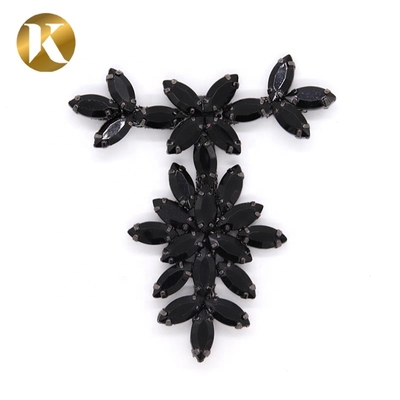 Schmuck Dekoration T-Form Metall Schuhschnallen Schwarz / Gold Mehrfarben