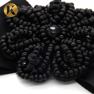 Diamant Fashion Satin Band Blumen Fashion Style Schuhzubehör
