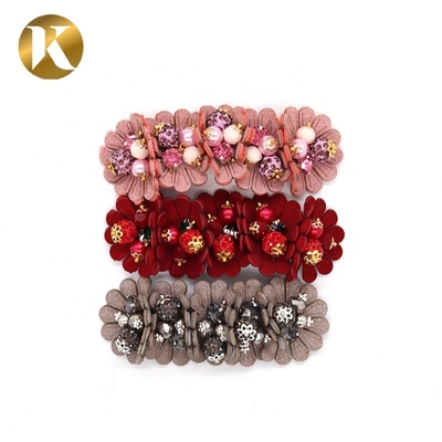 Handgefertigte Damen-Schuhblumen-Dekoration