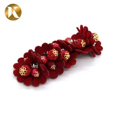 Handgefertigte Damen-Schuhblumen-Dekoration