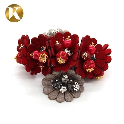 Handgefertigte Damen-Schuhblumen-Dekoration