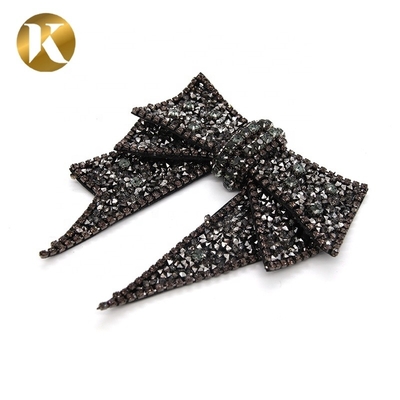 DIY Handgefertigte Kristallschuhen Dekoration Accessoires Modenauftritt