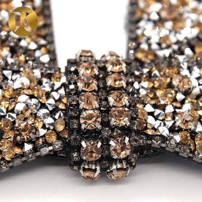 DIY Handgefertigte Kristallschuhen Dekoration Accessoires Modenauftritt