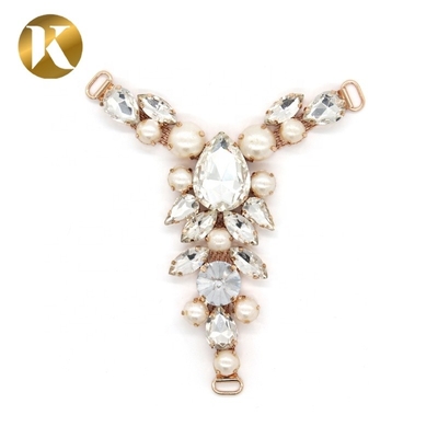 Custom Y-Form Frauen Schuh Tassel Kette 95mm * 85mm Größe Für Schönheit