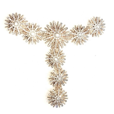 Europa-Stil Custom Kristall Diamant Schuh Ornament 10,8cm * 9,0cm Größe