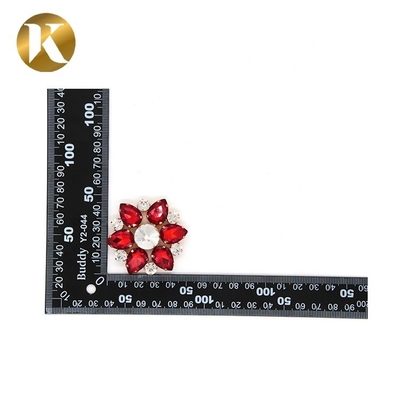 Sonnenblumenform Satinbandblumen 50*50mm Größe Für Damen Schuh