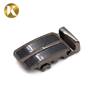 Schwarze Oberfläche Automatische Gürtel Buckles mit Schnitzflächenbehandlung