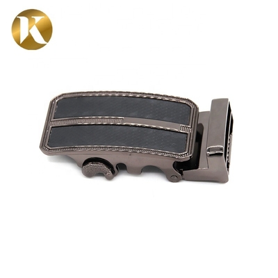 Schwarze Oberfläche Automatische Gürtel Buckles mit Schnitzflächenbehandlung