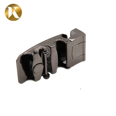 Schwarze Oberfläche Automatische Gürtel Buckles mit Schnitzflächenbehandlung