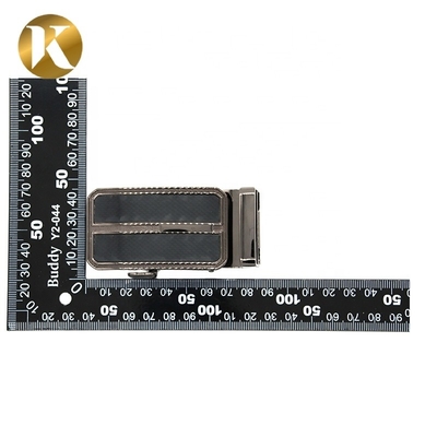 Schwarze Oberfläche Automatische Gürtel Buckles mit Schnitzflächenbehandlung