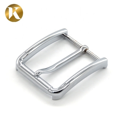 Fabrik kundenspezifischer Modedesigner Zinklegierung erschwingliche Pin Metal Belt Buckle mit Logo