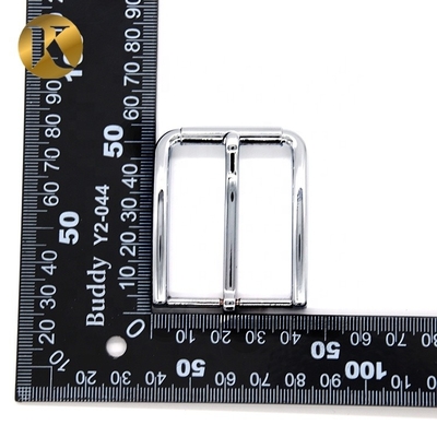 Fabrik kundenspezifischer Modedesigner Zinklegierung erschwingliche Pin Metal Belt Buckle mit Logo