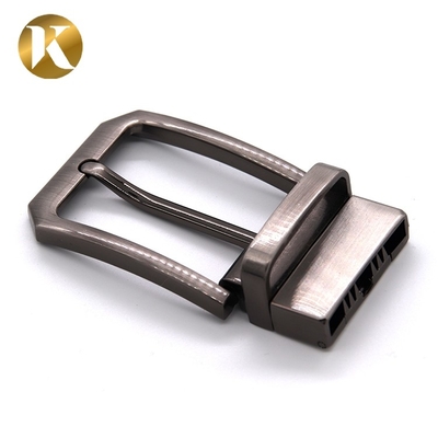 Wenzhou KML Beste Qualität mehrfarbige einfache Zinklegierung reversible Pin Gürtel Schnalle Promotion