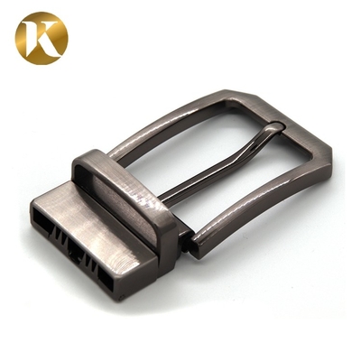 Wenzhou KML Beste Qualität mehrfarbige einfache Zinklegierung reversible Pin Gürtel Schnalle Promotion