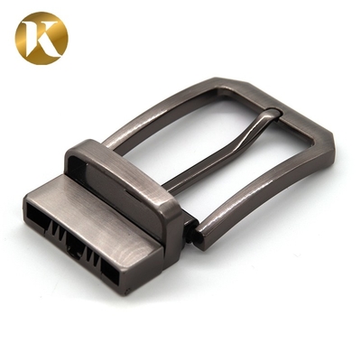 Wenzhou KML Beste Qualität mehrfarbige einfache Zinklegierung reversible Pin Gürtel Schnalle Promotion