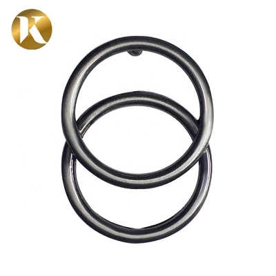 Retro Doppelring Pin Gürtel Buckles 40MM beliebter Stil für Frauen