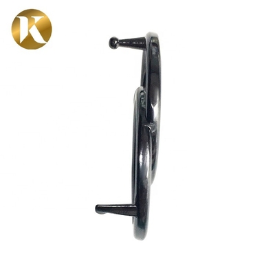 Retro Doppelring Pin Gürtel Buckles 40MM beliebter Stil für Frauen