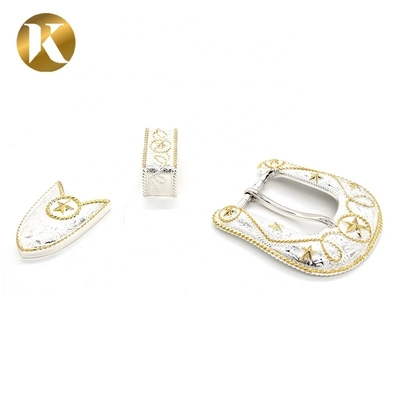 Zinklegierung Doppelspin-Gürtel Buckle 40mm Innengröße mit langer Lebensdauer