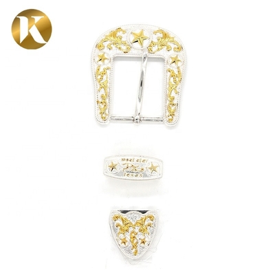 Neues Design Double Pin Gürtel Buckle Customized Logo mit zwei Farben