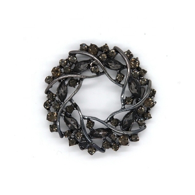 Vintage-Schuhklemmen aus Strass 50*45mm mit elegantem Erscheinungsbild