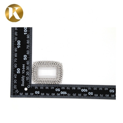 Gemäß Maß: Charmante Kristall-Dekorationsschuhklemmen und -Scharme 60*45mm